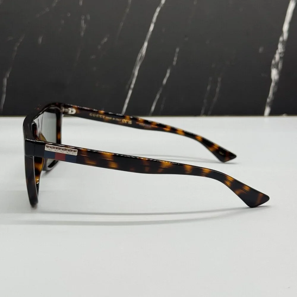 NEW GUCCI SUNGLASSES GG0748S 003 HAVANA EYEWEAR